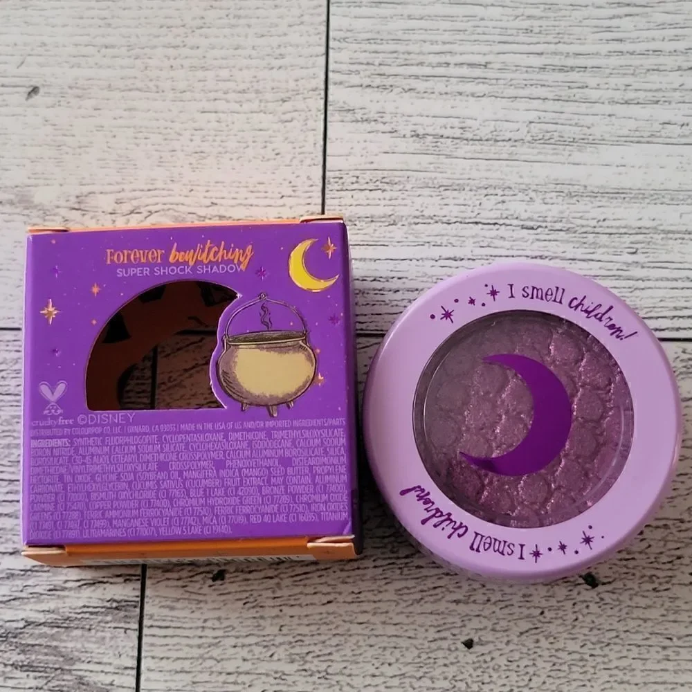 Colourpop x Hocus Pocus Super Shock shadow in Forever Bewitching